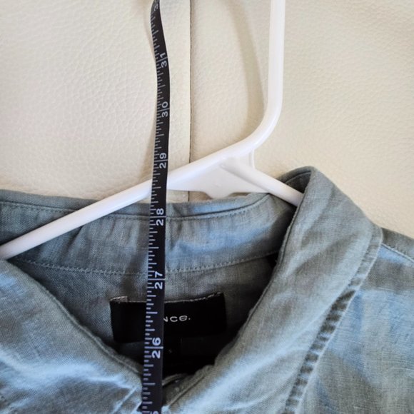 Vince Classic Fit Linen Button Up Shirts Bundle (x2) - Picture 6 of 16